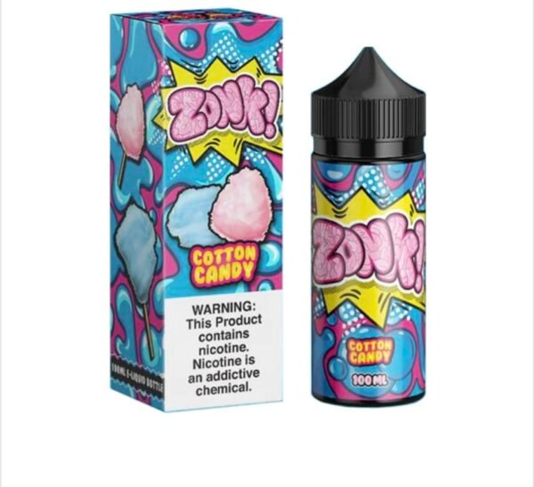 Cotton Candy by Zonk! 100ml(COTTON CANDY BUBBLE GUM) - Image 2