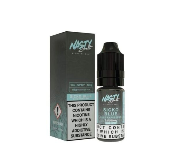 Nasty Juice Shisha Nic Salts 10ml - Sicko Blue