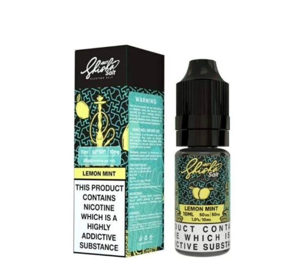 Nasty Juice Shisha Nic Salts 10ml - Lemon Mint