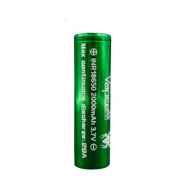 Vapcell INR 18650 Battery 3.7V 28A 2000mAh 1pc - Image 2