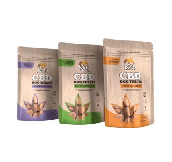 Koi CBD Dog Treats 150 mg (Pumpkin Spice & Cinnamon) - Image 2