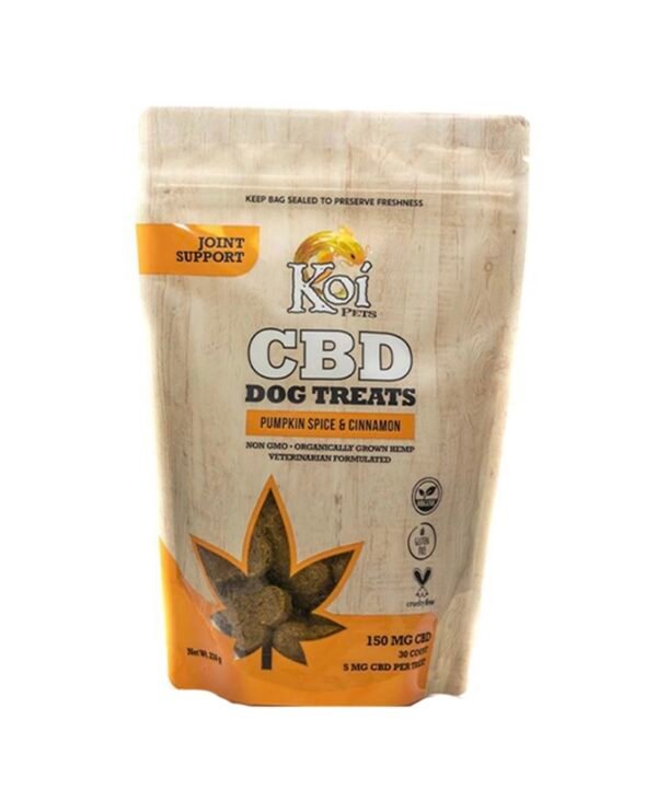 Koi CBD Dog Treats 150 mg (Pumpkin Spice & Cinnamon)