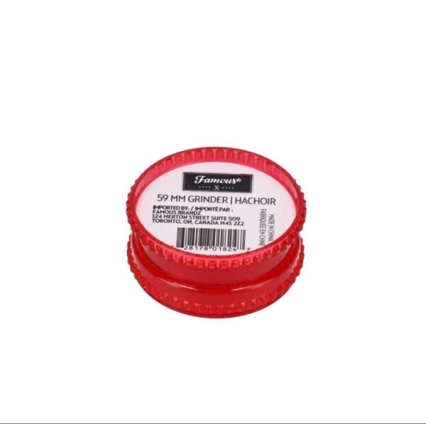 Famous X 59mm Acrylic Grinders – Tray of 12 - Image 5