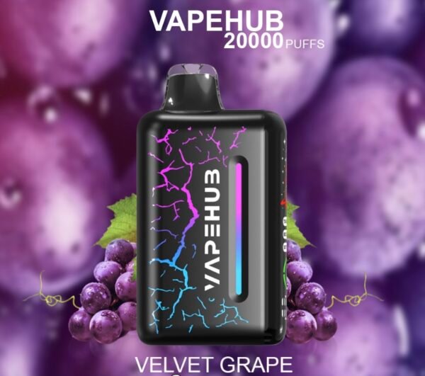 VAPEHUB VELVET GRAPE – 20000 PUFFS
