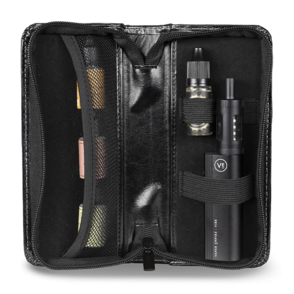 Vaper Empire Leather Vape Carry Case & E-Cig Carrying Pouch - Image 4
